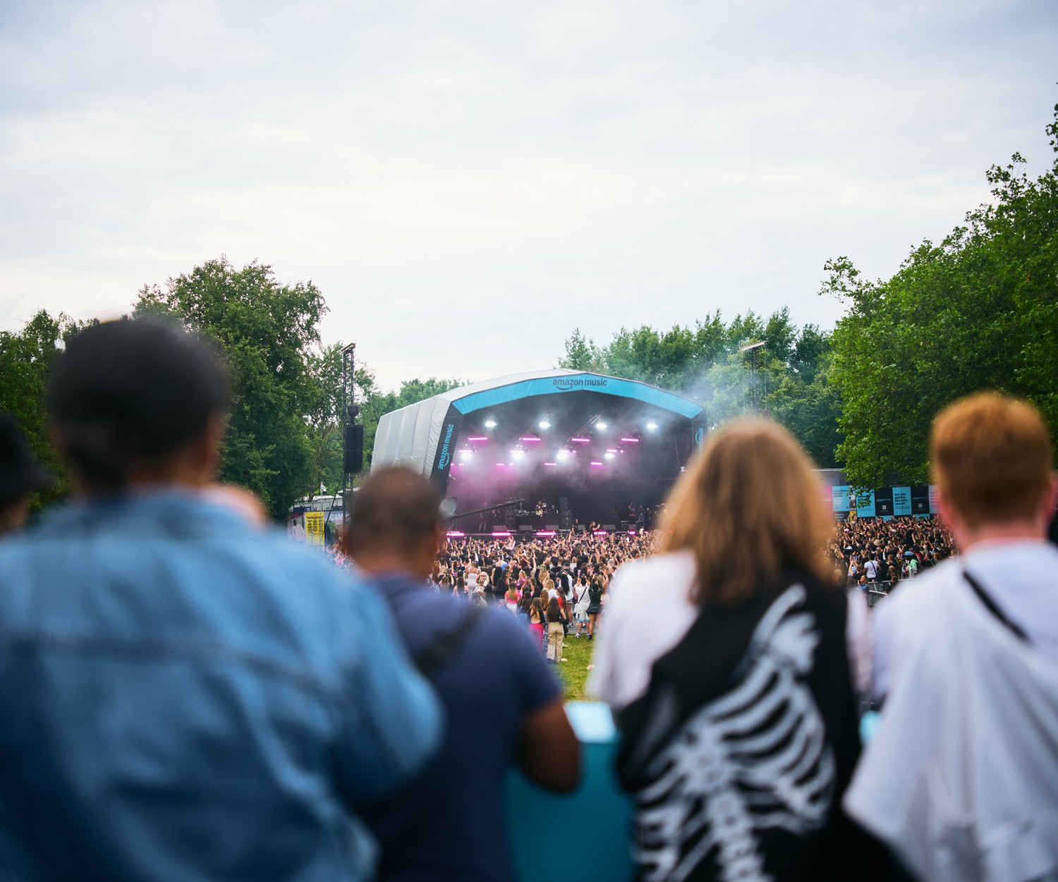 We were commissioned to deliver a custom build for Amazon Music for Wireless Festival, one of the UK’s biggest music events. Designed to stand out in a high-energy festival environment, the installation blended bold branding with practical functionality to support Amazon’s interactive on-site experiences.